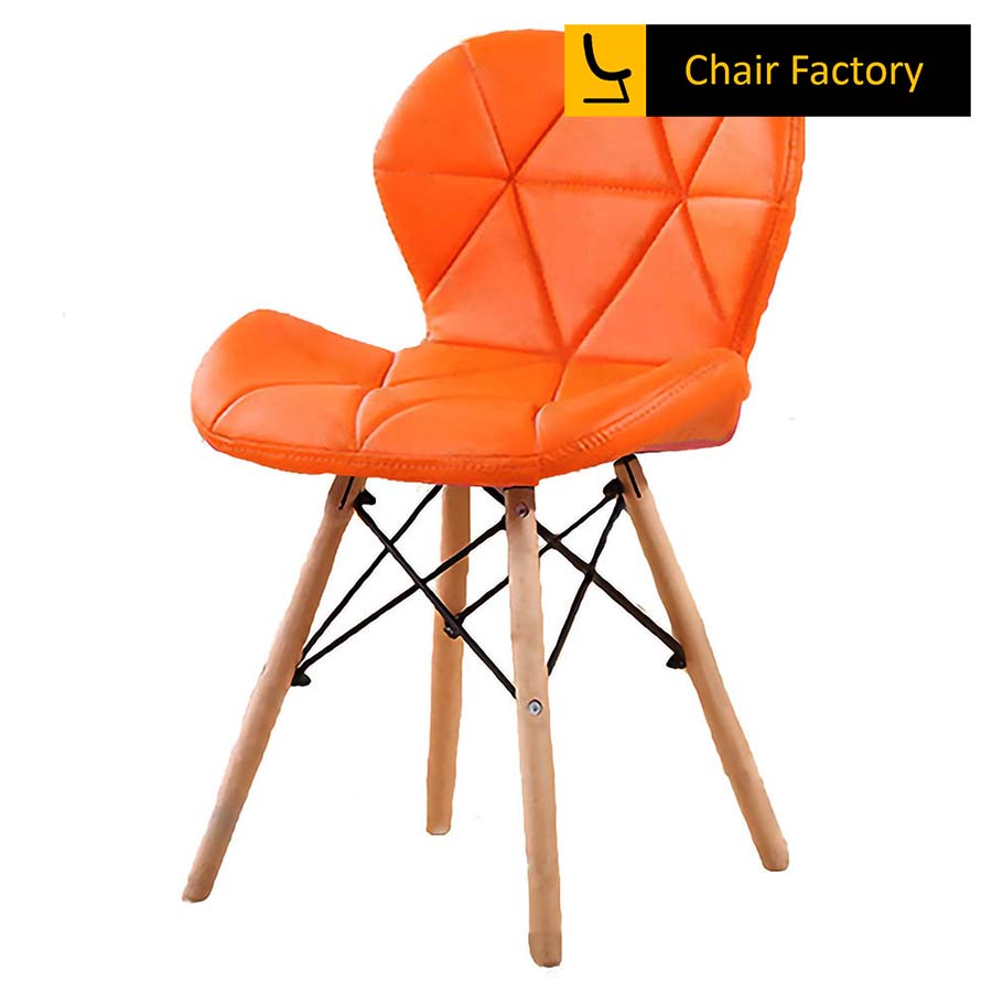 Quim orange cafe chair 